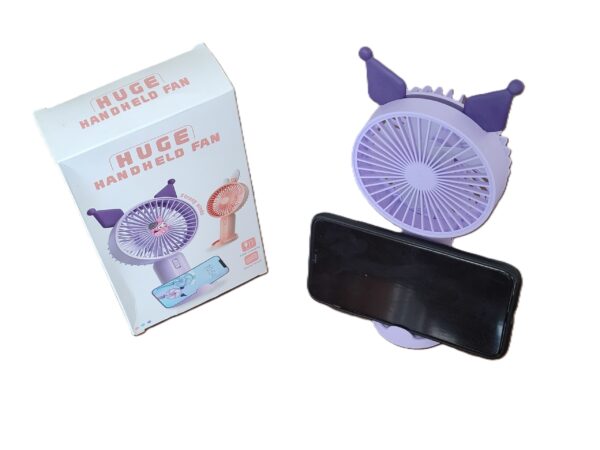 Mini Fan Portable USB Rechargeable | FMHS - Image 3