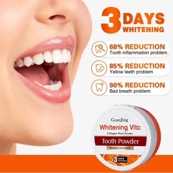 GuanJing Whitening Vite Collagen Pearl Powder Tooth Powder