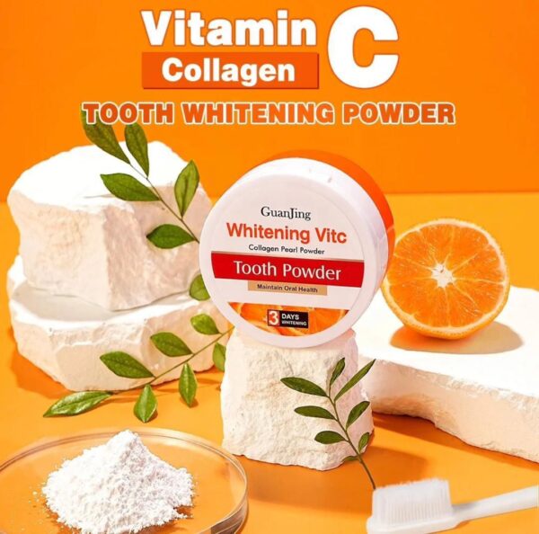 GuanJing Whitening Vite Collagen Pearl Powder Tooth Powder - Image 3