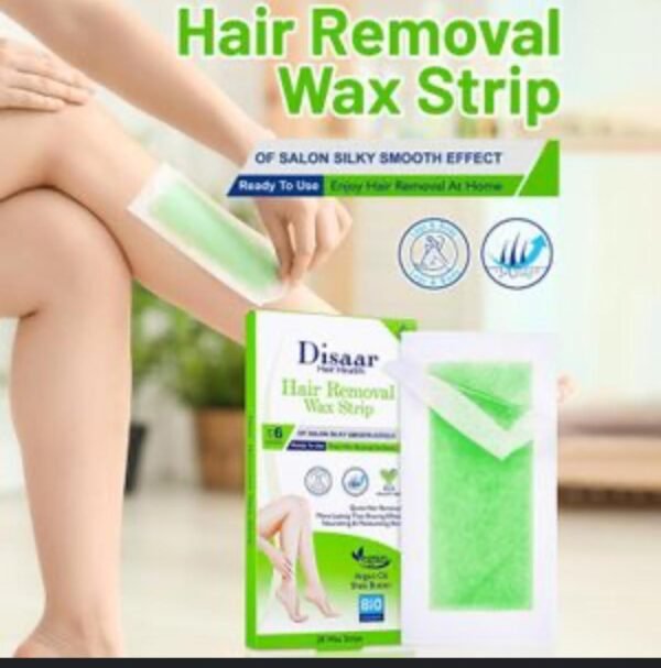 Disaar Hair Removal Wax Strip – Ready to Use (Argan Oil Formula)