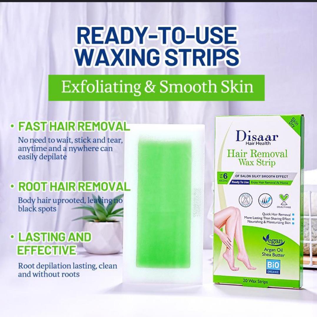 Disaar Hair Removal Wax Strip – Ready to Use (Argan Oil Formula) - Image 4