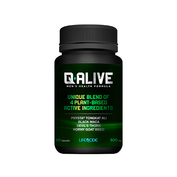 LifeQode Q Alive | Men's Vitality, Energy & Wellness Formula - Image 2