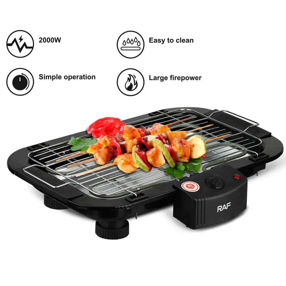 RAF R.5301 Electric Barbecue Grill – 2000W - Image 3