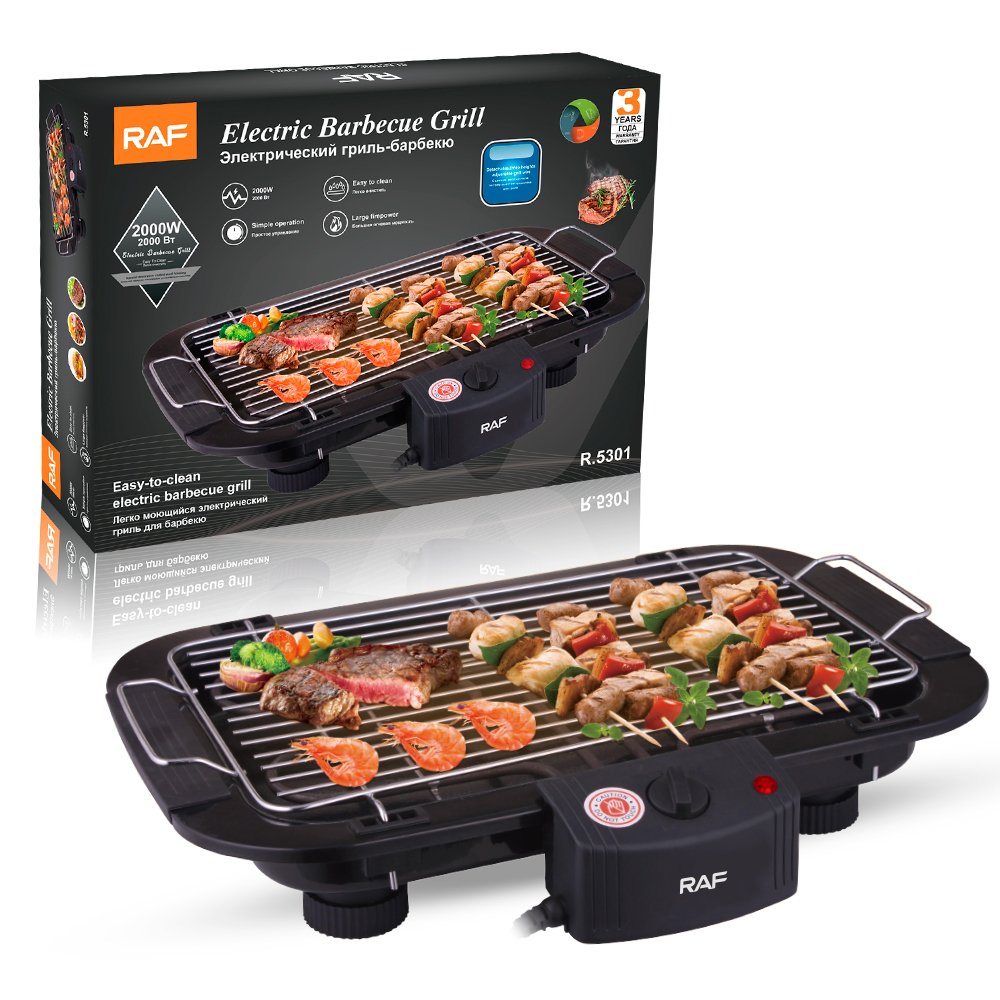RAF R.5301 Electric Barbecue Grill – 2000W - Image 2