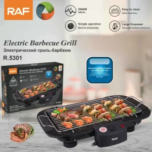 RAF R.5301 Electric Barbecue Grill – 2000W
