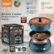 RAF Electric Cooker R.5318 – 1350W, 4L, 2-in-1