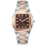 Siver Rose Gold Brown