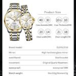 Cheap Price 2910 Luxury Fashion Quartz Watch Stainless Steel Strap Luminous Hands Auto Date Business Watch for Couples