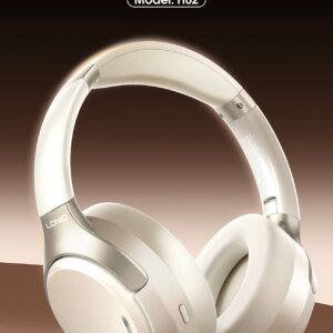 LDNIO H02 ANC Noise Cancelling Wireless Earphones Wired Available Bluetooth V5.4 49H Playtime HiFi Stereo Over Ear Headphones