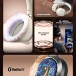 LDNIO H02 ANC Noise Cancelling Wireless Earphones Wired Available Bluetooth V5.4 49H Playtime HiFi Stereo Over Ear Headphones