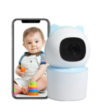 TUYA WiFi Home Surveillance Camera Wireless Network with AI Human Detection Smart App Hotel Use EU/UK Plug Types