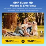 Tuya Flow-Free 4G DATA Dual Lens 6MP No SIM Card Slot Outdoor Waterproof Night Vision 5W Solar 7800mAh Battery Solar PTZ Camera