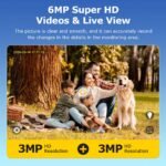 Tuya Flow-Free 4G DATA Dual Lens 6MP No SIM Card Slot Outdoor Waterproof Night Vision 5W Solar 7800mAh Battery Solar PTZ Camera