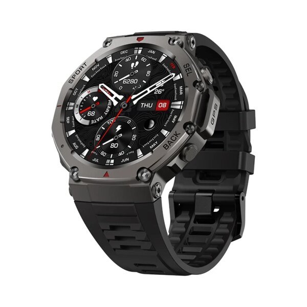 DM58 GPS Sports Smart Watch 1.43inch AMOLED Screen 5ATM Waterproof 500mAh Battery Blood Oxygen Sleep Monitoring IOS Android