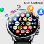 H18 Men Smart Watch 4G Wifi GPS Touch Waterproof Android Montre Connecte Smart Bracelets Ultra Smart Watch With Sim Card Camera
