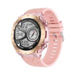 KC82 1.43inch GPS Smartwatch Men Fitness Tracker 650mAh Battery Altitude Air Pressure Compass Smart Watch