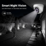 4K 8MP AHD Analog Dome Camera IP66 Waterproof Night Vision 3.6mm CMOS Wide Angle CCTV