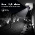 4K 8MP AHD Analog Dome Camera IP66 Waterproof Night Vision 3.6mm CMOS Wide Angle CCTV
