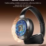 LDNIO H02 ANC Noise Cancelling Wireless Earphones Wired Available Bluetooth V5.4 49H Playtime HiFi Stereo Over Ear Headphones