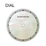 2025 Fashion Minimalist Business Round Checkered Shell Dial Quartz Sport Glass Pointer Stainless Steel Band Lady Watch