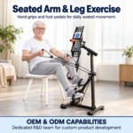 BNcompany Wholesale SXZ-004 Durable Steel Upper and Lower Limb Exerciser Seated Rehabilitation Pedal Bike with Pull Rope