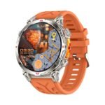 2025 KC93 GPS Smart Watch 1.56 Inch AMOLED Screen AI Dial GPT Flashlight Compass 650mAh Battery 3ATM Waterproof Sport Smartwatch