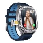 B25 4G Android Smartwatch with Sim Card 2.04inch Amoled Screen IP67 Waterproof HD Video Call Men Sports Smartwatch