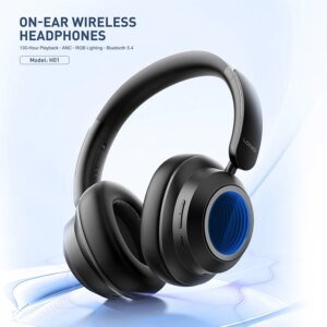 LDNIO H01 ANC Noise Cancelling Wireless Wired Available Headphones HiFi Earphones Headset MP3 Player With Microphone Headset