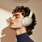 LDNIO H02 ANC Noise Cancelling Wireless Earphones Wired Available Bluetooth V5.4 49H Playtime HiFi Stereo Over Ear Headphones