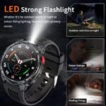 SENBONO HT33 2025 1100mAh Large Battery Customizable Smart Sports Watch for Men Bluetooth Call Outdoor Health Tracker OEM/ODM