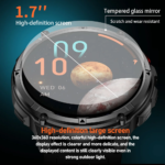 SENBONO HT33 2025 1100mAh Large Battery Customizable Smart Sports Watch for Men Bluetooth Call Outdoor Health Tracker OEM/ODM