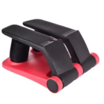 Mini Air Stepper with Resistance Bands Lightweight Steel Durable Home Cardio Climber Pedal Fitness Machine
