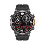 2025 GPS Smart Watch KC93 650mAh 3ATM Altitude Pressure Compass Voice Assistant Multi-Sports Mode Outdoor Features Waterproof
