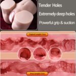 Sex Toys for Men Sexy Butt Silicone Butt to Masturbate 3D Big Ass Hole Double Channels Male Masturbator Seхual Man Ass Anus Porn