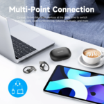 Oneodio SuperEQ T44 Open Ear Earphones Wireless Bluetooth 5.3 Headphones Air Conduction Sports Earbuds With 4 ENC Mic Bass OWS