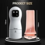 Male Sucking Masturbator Cup Texture Vagina Machine Pocket Pussy Penis Trainer Suction Cup Adults Sex Toys For Man
