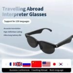 Lenovo AI Smart Glasses 8K Remote Touch Control Photo Camera Translation Recording Hands-Free Calling Music Motorcycle Glasses