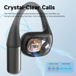 Oneodio SuperEQ T44 Open Ear Earphones Wireless Bluetooth 5.3 Headphones Air Conduction Sports Earbuds With 4 ENC Mic Bass OWS