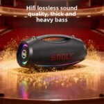 For SODLK S1615PRO Bluetooth Speaker, 500W Portable Outdoor Subwoofer with 45000mAh Battery for Square Dancing