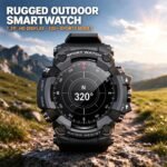 Outdoor Smartwatch 1.39 Inch HD Bluetooth Call Smart Watch Men Sports Fitness Tracker Compass 350mAh Smartwatch For Android IOS