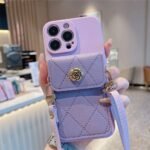 Crossbody Lanyard Case For Xiaomi Poco X7 X6 Pro M6 F6 F3 F4 X5 X3 NFC POCO C65 C75 Flower Wallet Card Holder Strap Soft Cover