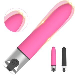Powerful G Spot Mini Bullet Vibration Vibrator Vagina Clitoris Stimulator Dildo Rechargeable Masturbator Adult Sex Toy for Women
