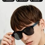 Lenovo 8K 1800MP AI Smart Glasses Hands-Free Calling AI Translation AI Chat Logging Music Playback Men Women Smart Sunglasses